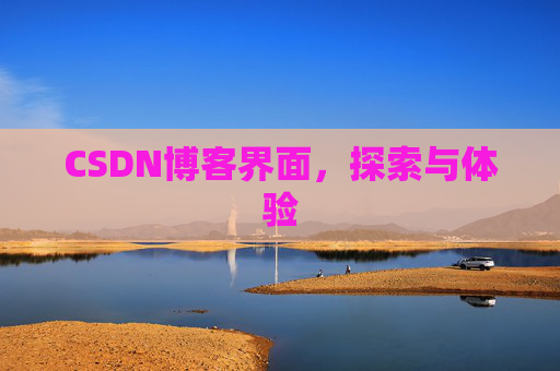 CSDN博客界面,探索与体验
